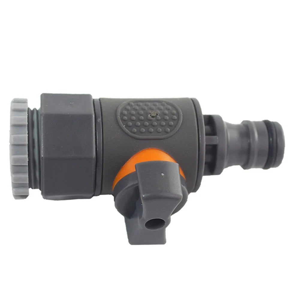 Inline Valve Connector for Garden Hose (Quick Shut Off)
