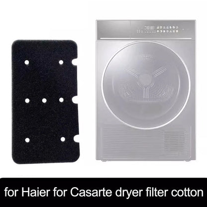 10 Pack Sponge Filter Cotton for Casarte Haier Heat Pump Dryer