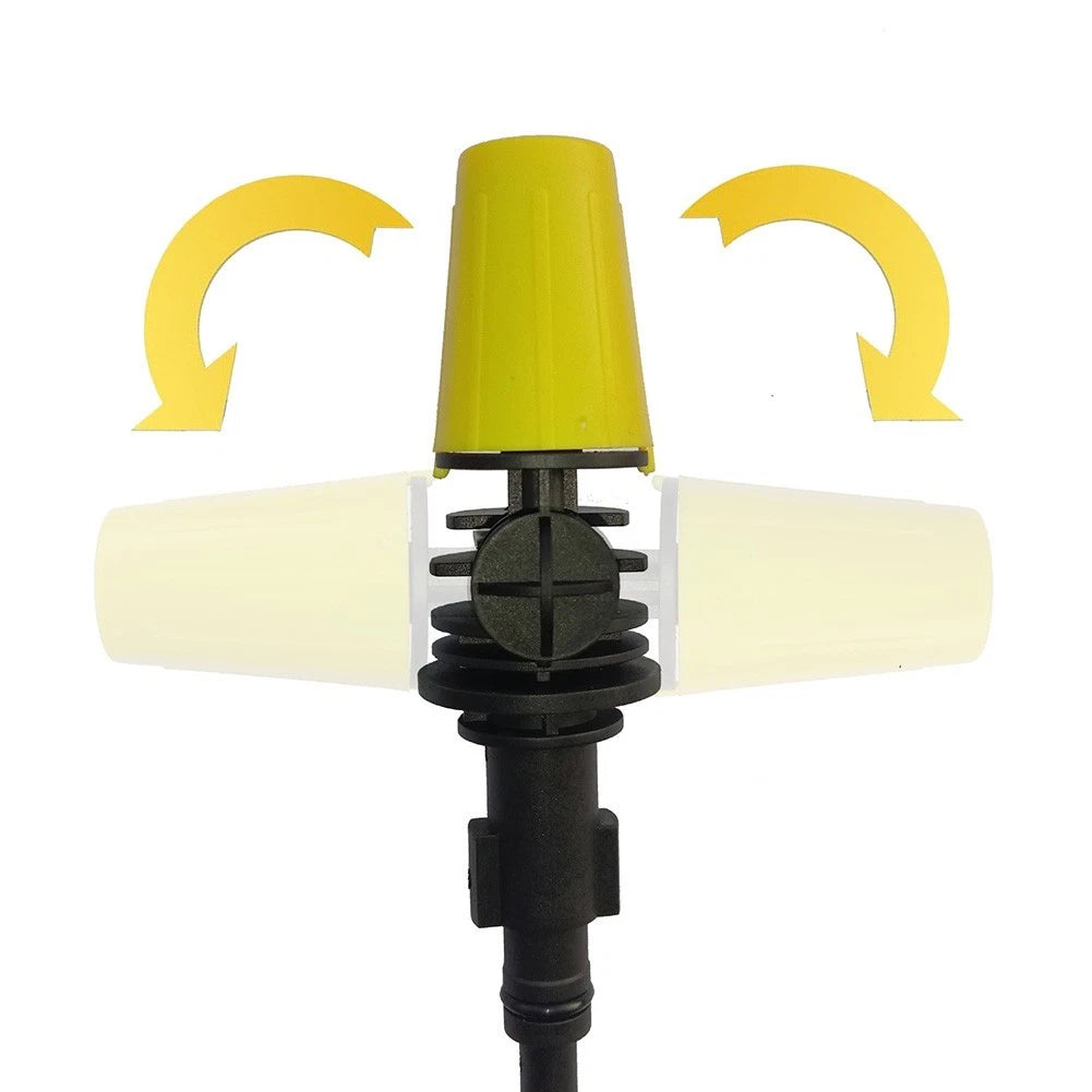 High Pressure Water Sprayer with Rotating Nozzle for