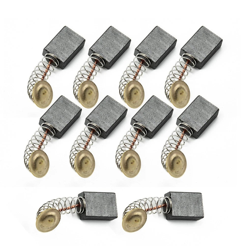 10-Pack Carbon Brushes for Electric Motor Drill