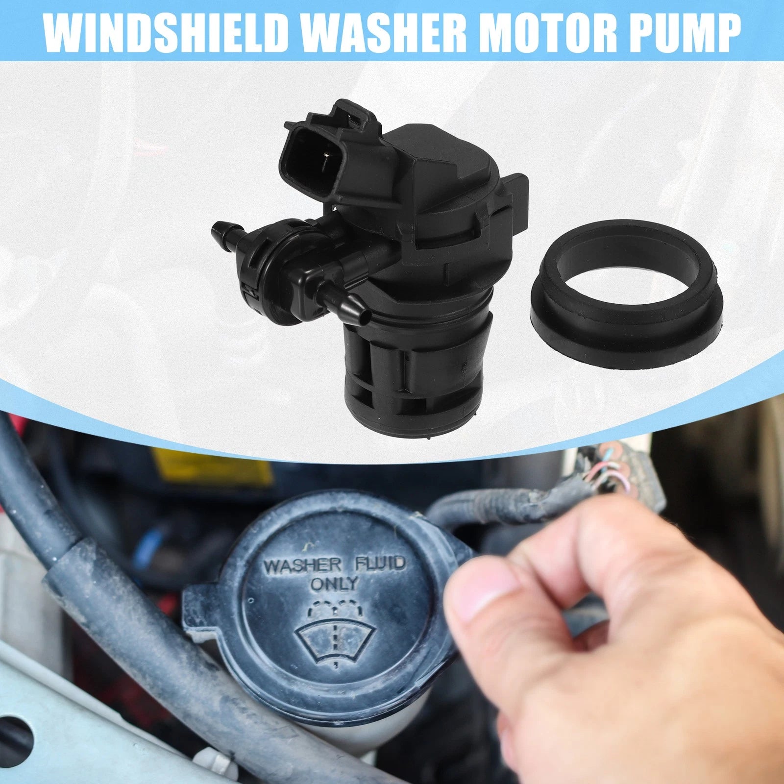 Windshield Washer Pump Replacement for Mazda 3 (2010–2018)