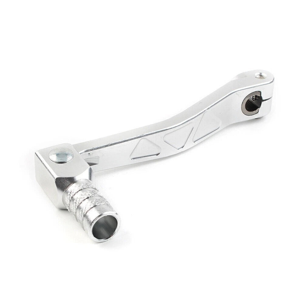 CNC Silver Gear Shift Lever for 50cc 110cc 125cc Pit Dirt Bike ATV (2000–2023)