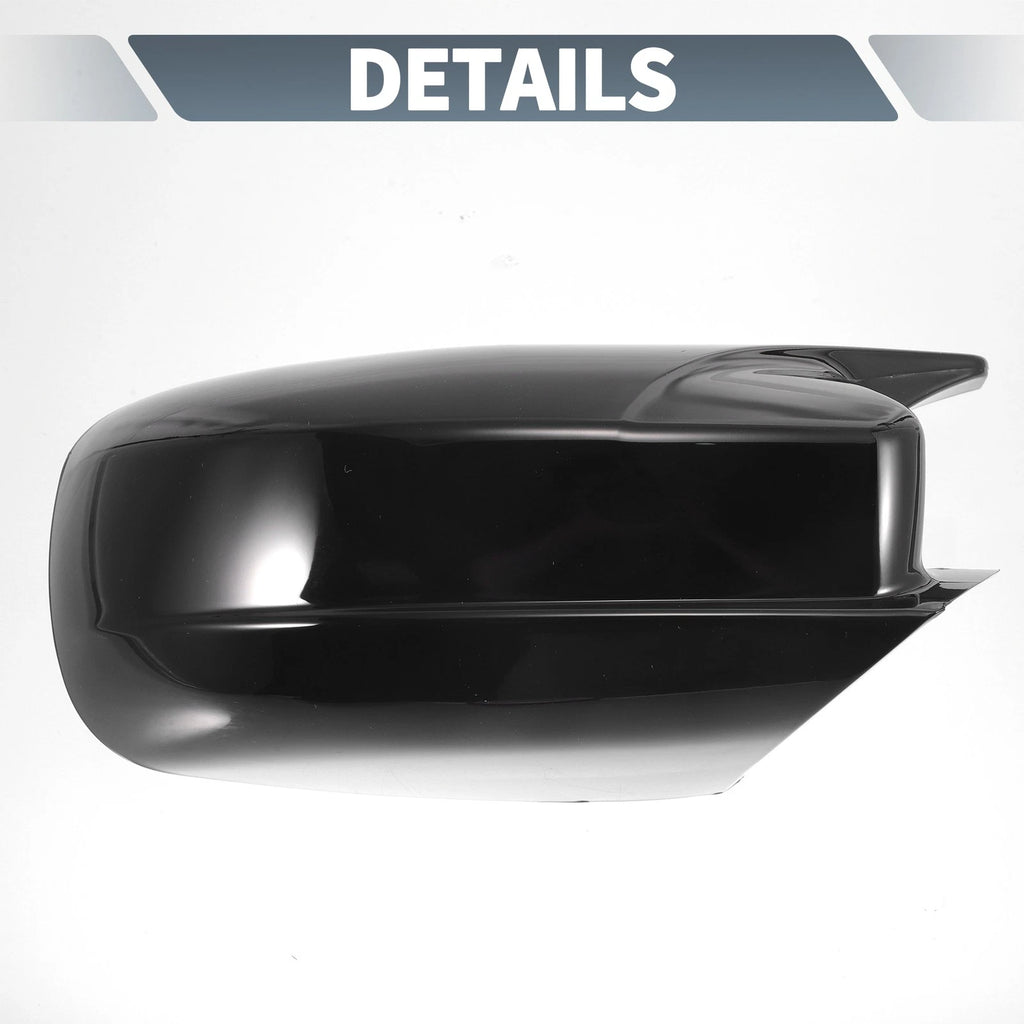 Rearview Mirror Cover Overlay Gloss Black for Dodge Charger (2011–2021)