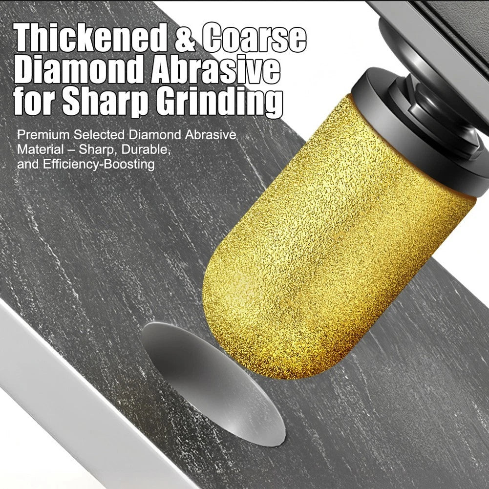 Quartz Stone Grinding Head for Angle Grinder (Professional Use)
