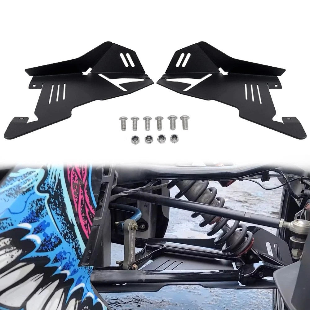 Aluminum Front Splash Guard Protector For Can-Am Ryker 600 900 Sport Ryker Rally