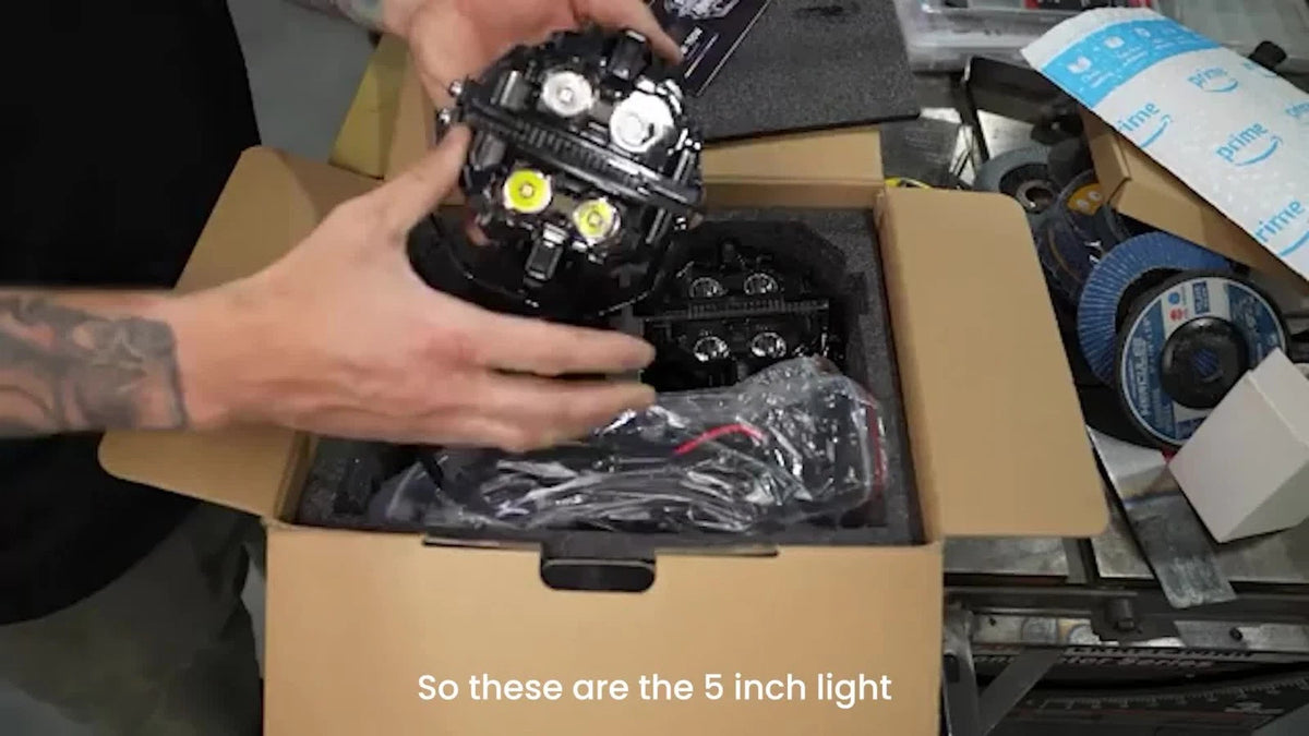 2X RGB LED Light Pods for Offroad Vehicles (5-Inch)