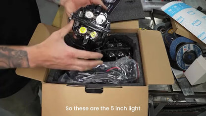 2X RGB LED Light Pods for Offroad Vehicles (5-Inch)