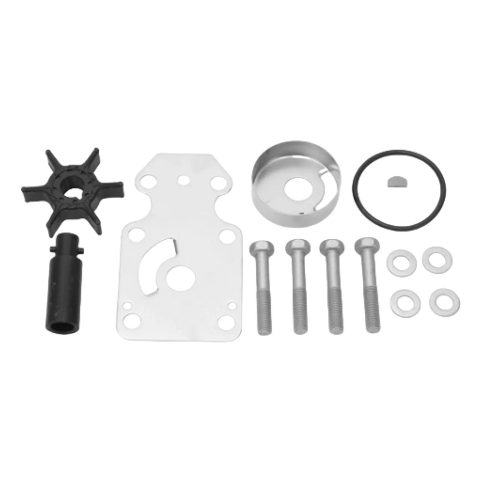 Water Pump Impeller Kit for Yamaha Outboard 8 9.9 HP (69G-W0078-02, 69G-W0078)