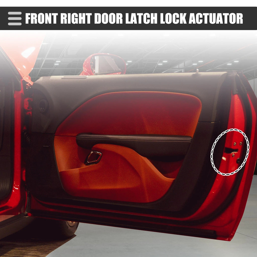 Front Right Door Latch Lock Actuator for Dodge Challenger 2011-2014 Metal