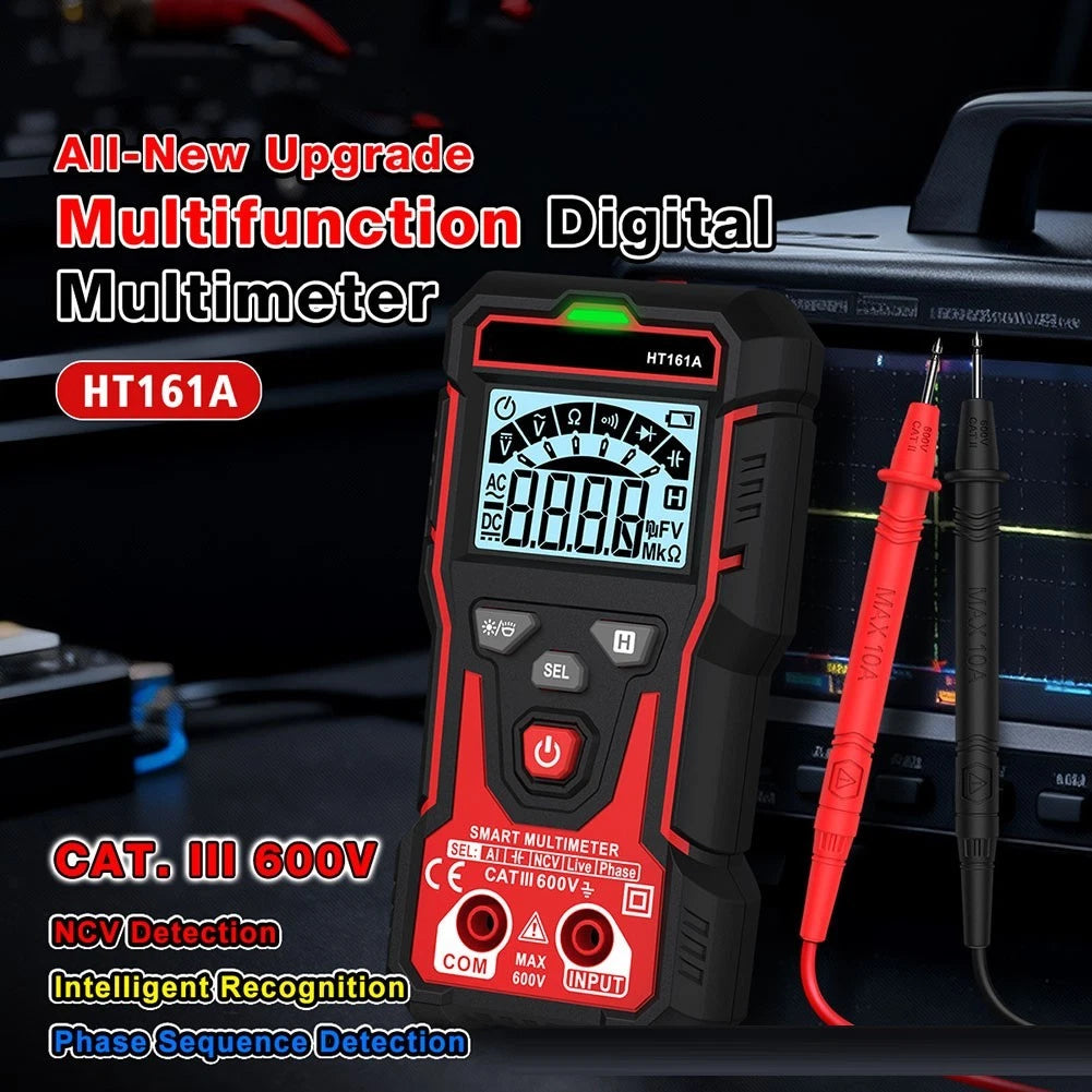 Digital Multimeter HT161A for AC/DC Voltage Testing (4000 Counts)