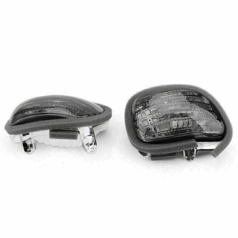 Front Turn Signal Lens for Honda GL1800 Goldwing (2001–2017) Smoke T9