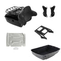 Trunk Pad Mount Rack Plate for Harley Road Glide (2014–2023) Black