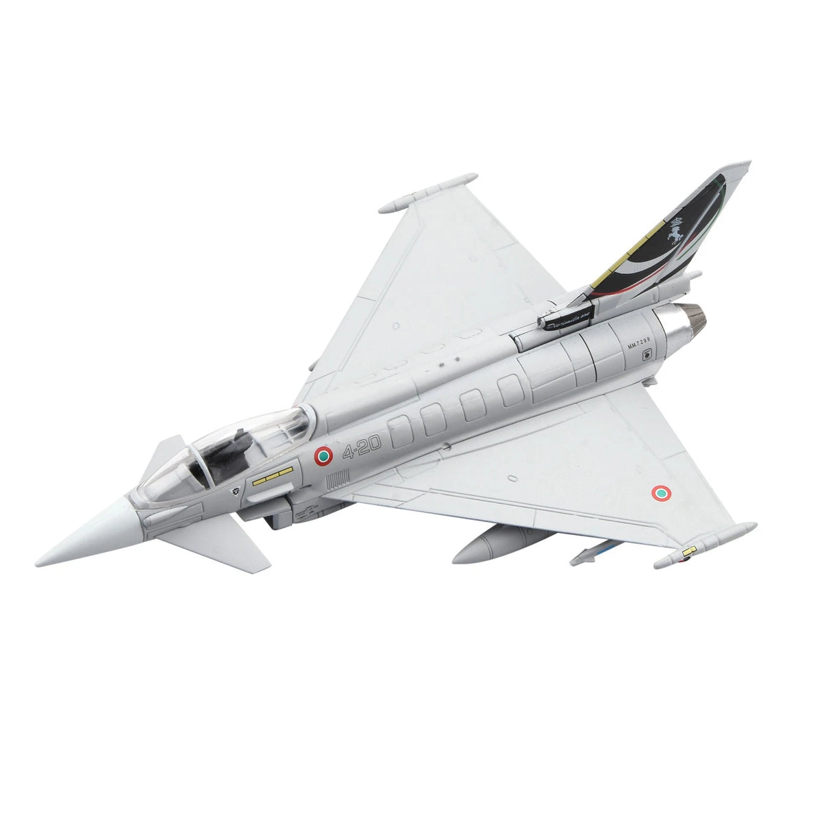 Alloy Model for Eurofighter Typhoon EF-2000 (1:100 Scale)