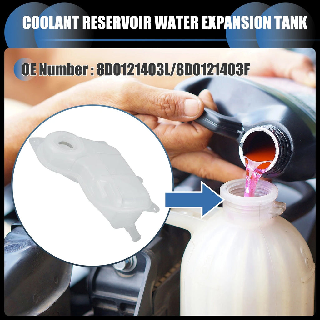 Coolant Expansion Tank Replacement for Audi A4 (1998–2001)
