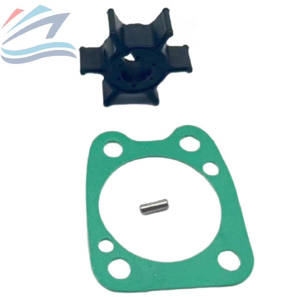 Impeller & Gasket for Yamaha 2-Stroke 4-5 HP, 4-Stroke 4-6 HP (EM 6E0-44352)