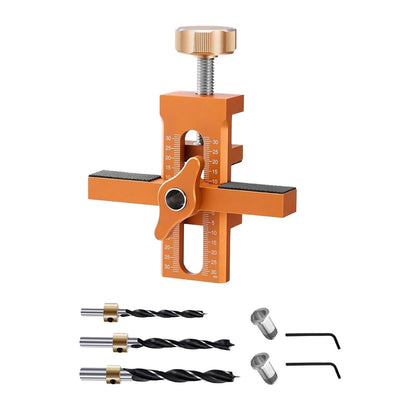 Cabinet Door Installation Tool for Most Cabinet Doors with 3 Drill