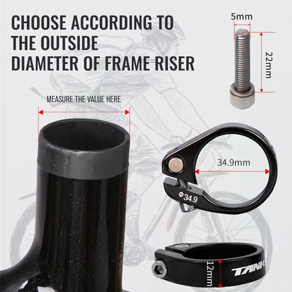 Seatpost Clamp for Colorful Road Bike (1 pcs)