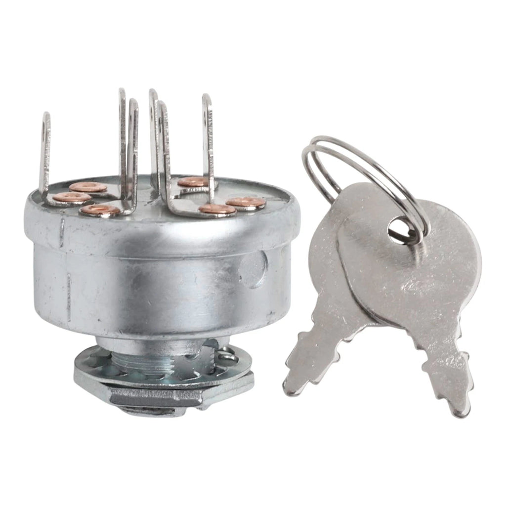 Keyed Ignition Starter Switch for Mowers (Compatible)