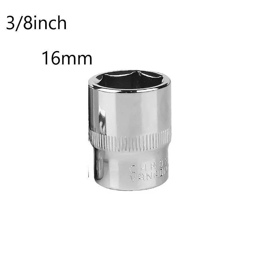 Hex Socket Set 6-22mm for Ratchet Wrench