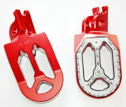 CNC Red Stainless Footpeg for Honda CRF250 (2004–2023) FX208