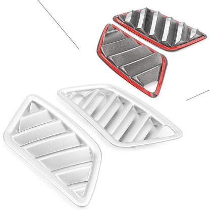 Upper Air Vent Outlet Cover Trim for Mitsubishi Eclipse Cross (2018) Silver