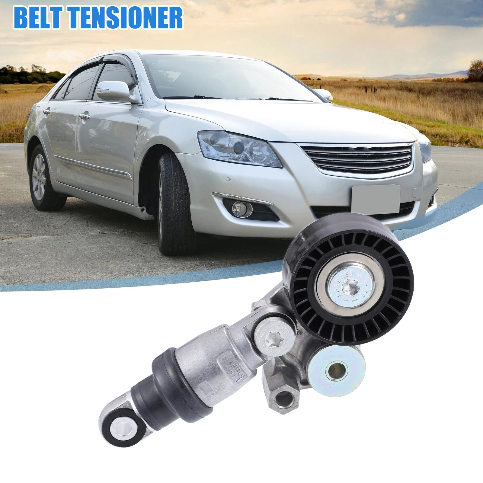 Engine Belt Tensioner Pulley Replacement for Mazda 3 (2004–2018)
