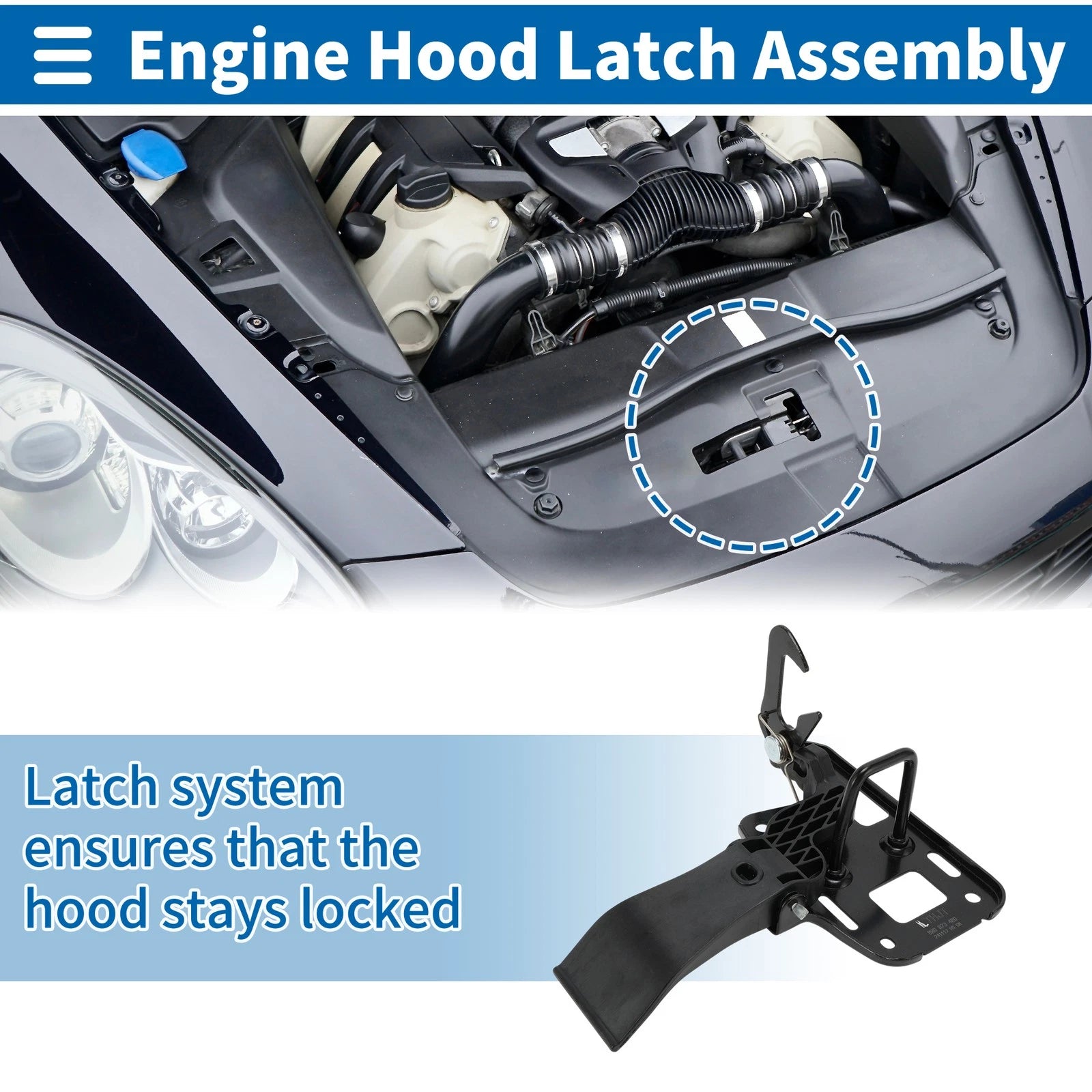 Hood Latch Assembly for Audi Q5 (2009–2017)