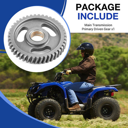 Main Transmission Primary Driven Gear for Yamaha Grizzly 125 YFM125 (2004–2013)