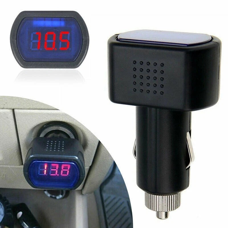 LED Voltage Meter Gauge for Auto (0-30V) 1PC