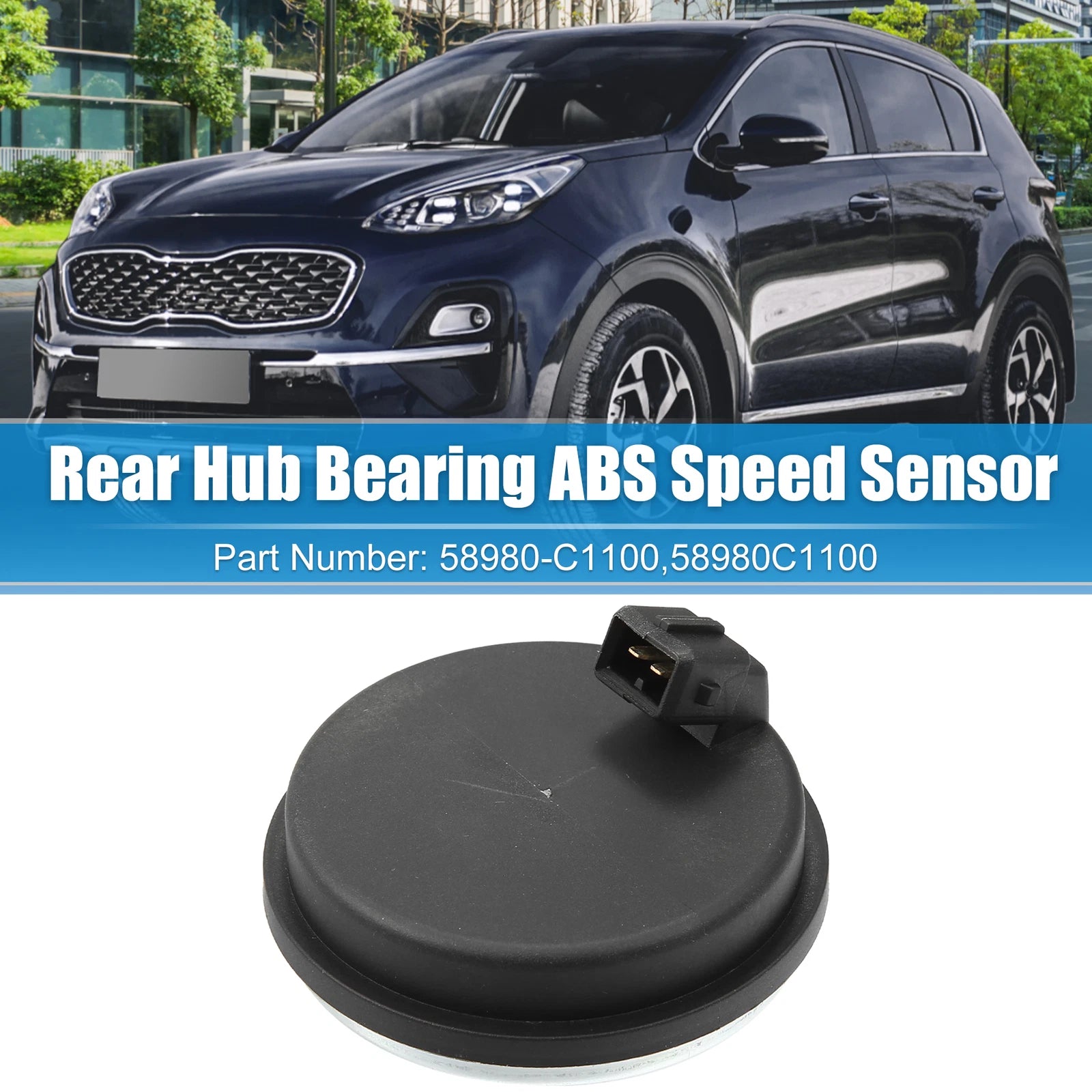 Rear Hub Bearing ABS Speed Sensor Replacement for Hyundai for KIA (2009–2015)