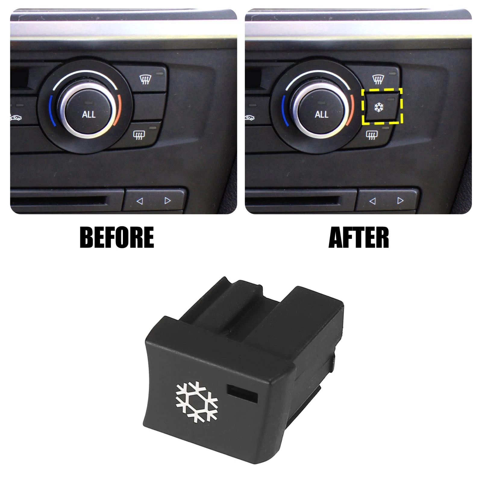 Climate Control Button for BMW 1 3 Series X1 (2004–2013)