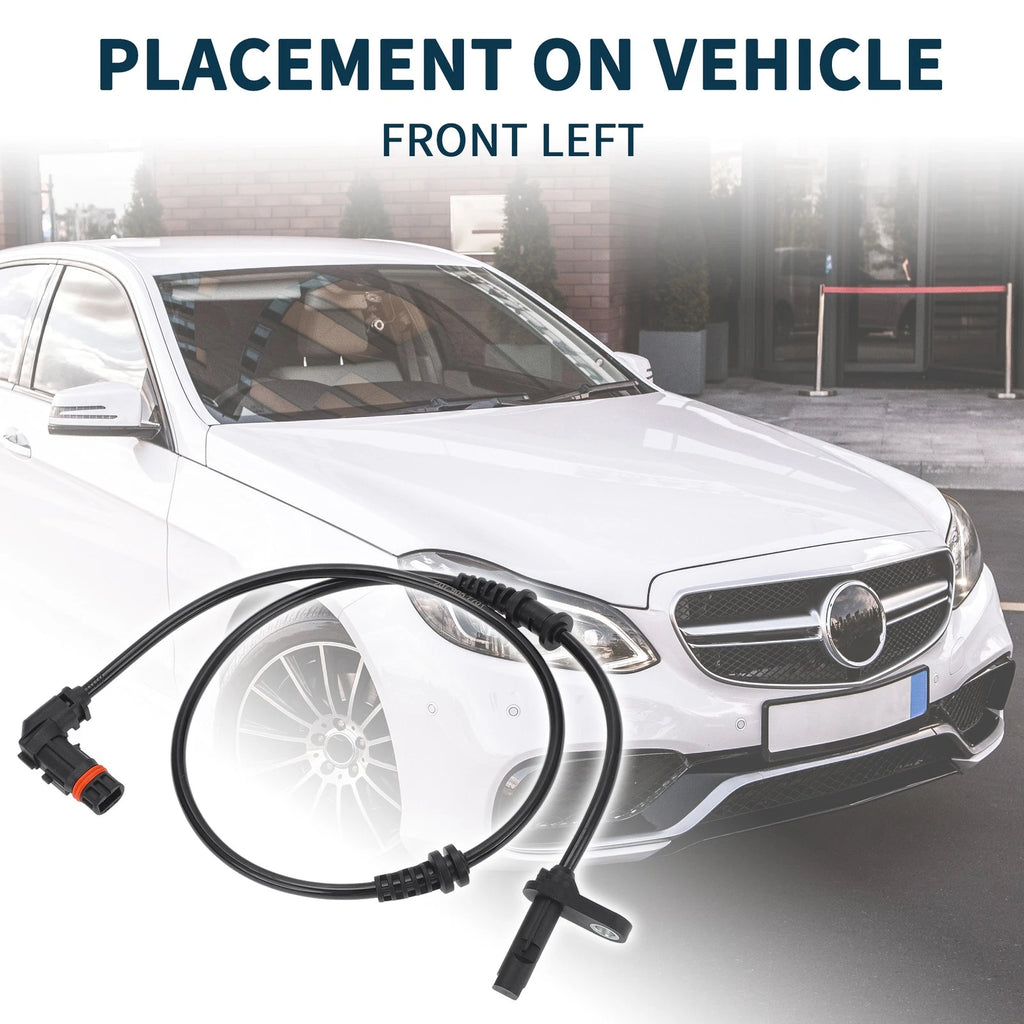 ABS Wheel Speed Sensor Front Left for Mercedes-Benz E550 (2014–2016)
