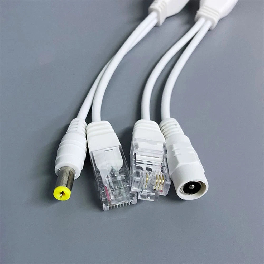 Ethernet POE Splitter 12V Cable 2X for Reliable Connection