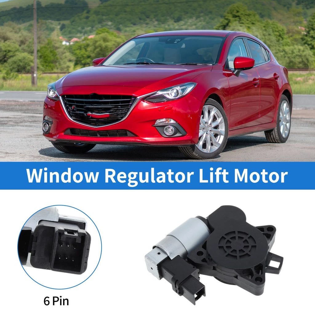 Power Window Regulator Lift Motor Replacement for Mazda 3 L4 (2004–2009)