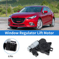 Power Window Regulator Lift Motor Replacement for Mazda 3 L4 (2004–2009)