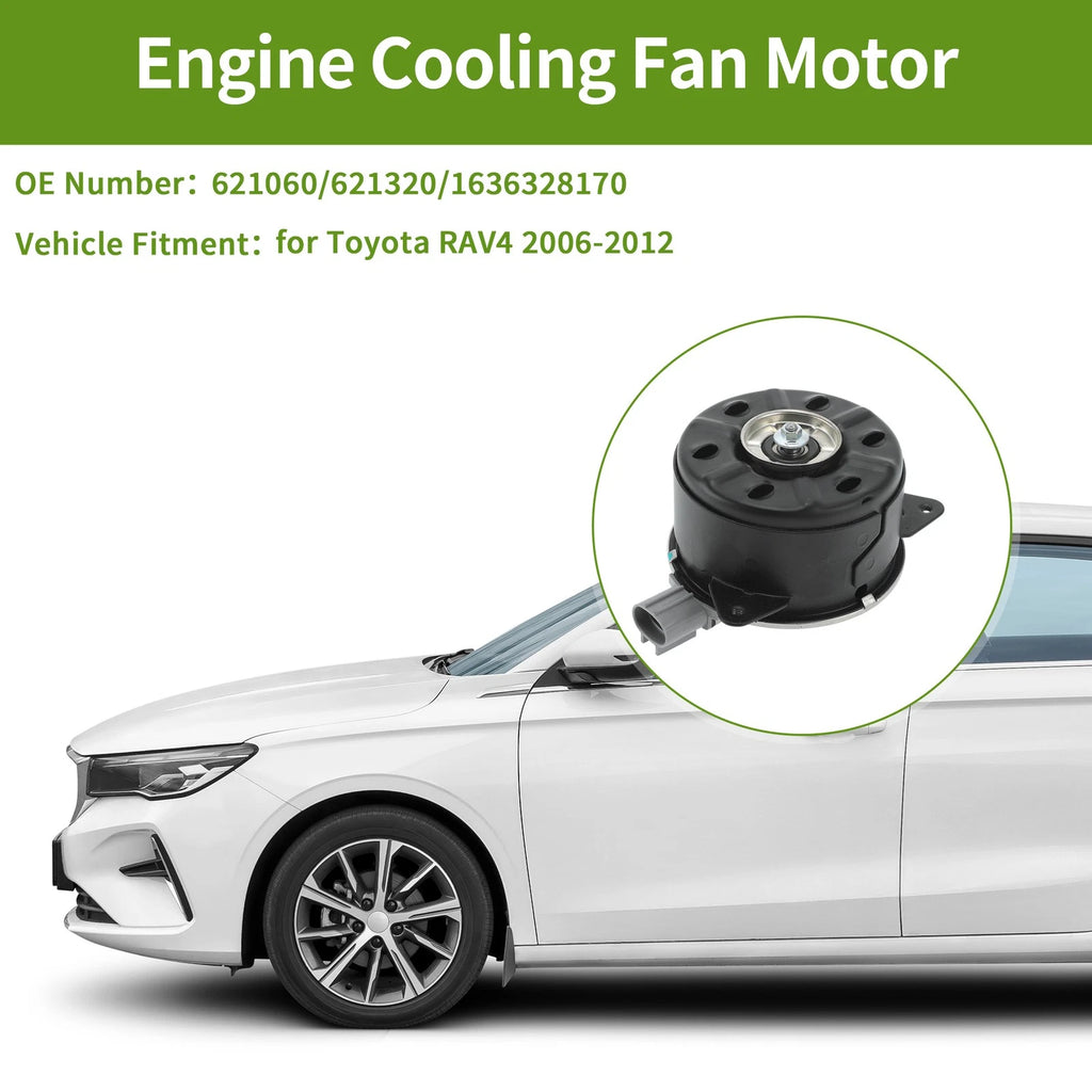 Radiator Fan Motor Replacement for Toyota RAV4 (2006–2012)