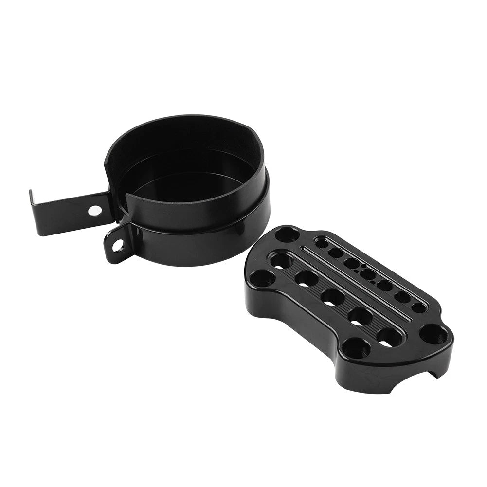 Side Speedometer Bracket Relocation Clamp for Harley Sportster XL 883 (2004–2023)