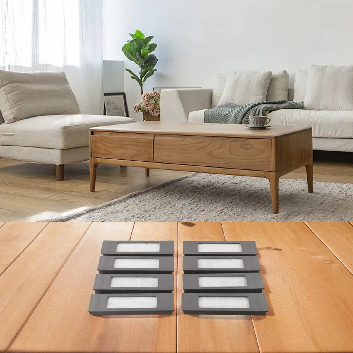 Replacement HEPA Filters for OZMO and Deebot Vacuums