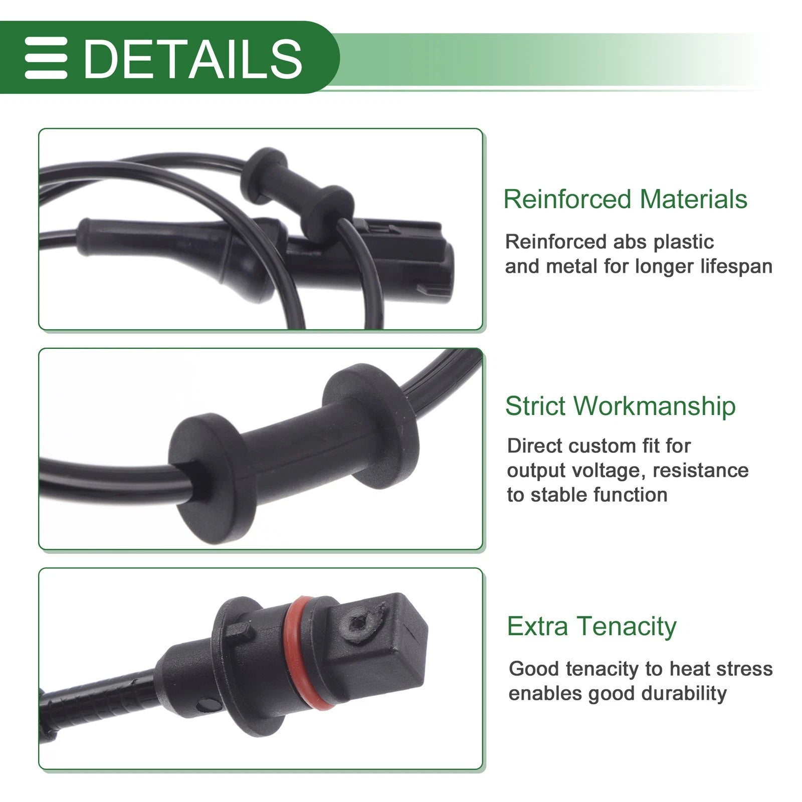ABS Wheel Speed Sensor No.C2D3410 for Jaguar XF (2011–2014)