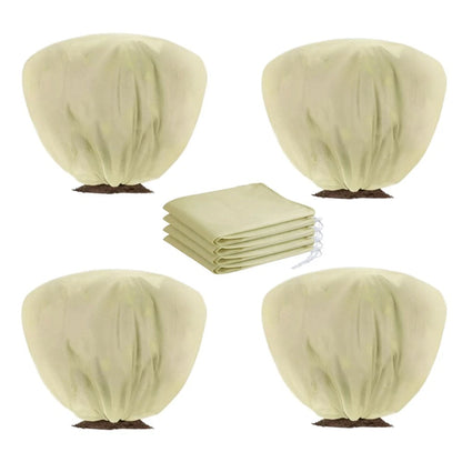 4 Pack Frost Cover for Shrubs and Trees 100x60cm Non Woven Fabric