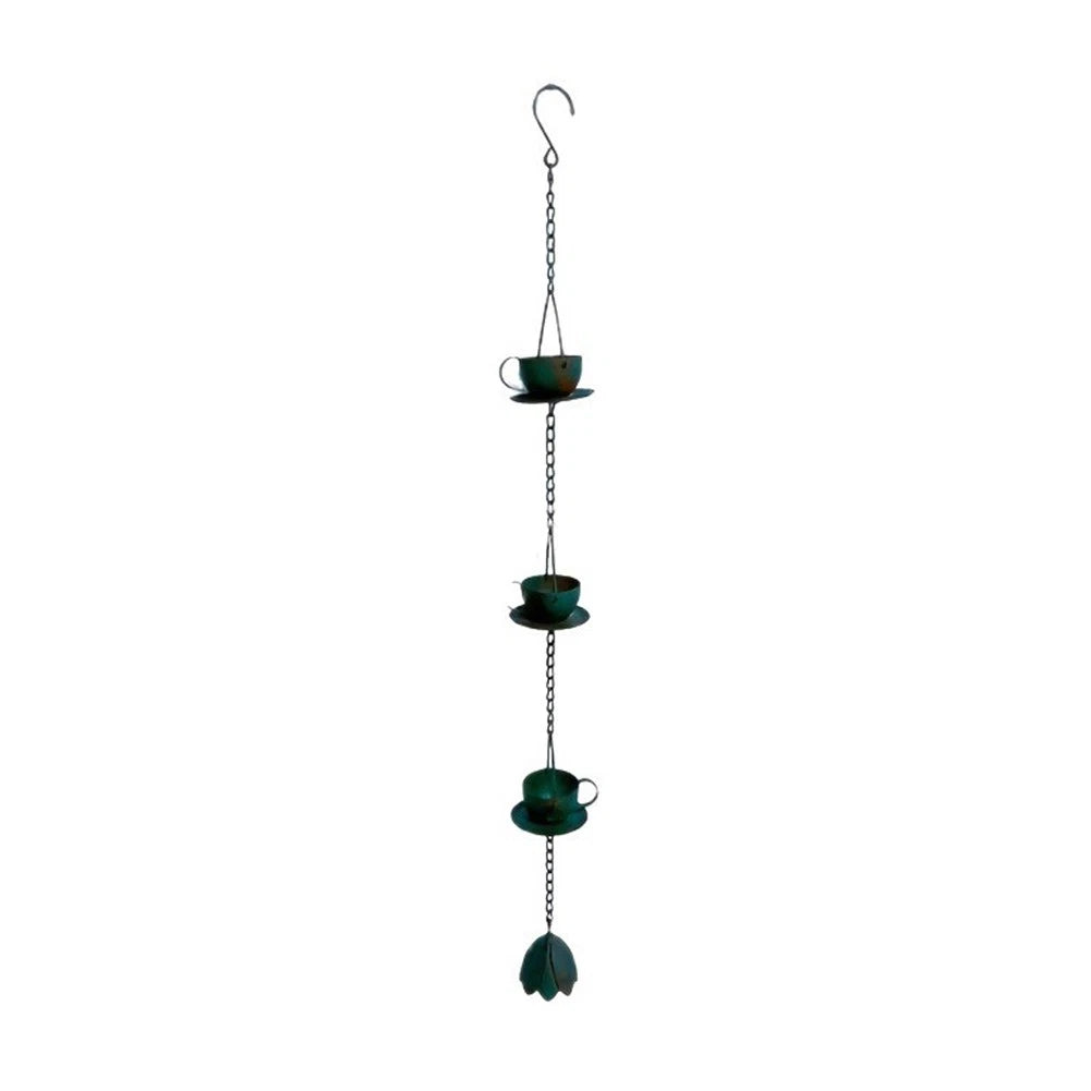 Classic Coffee Cup Style Rain Chain for Outdoor Drainage System