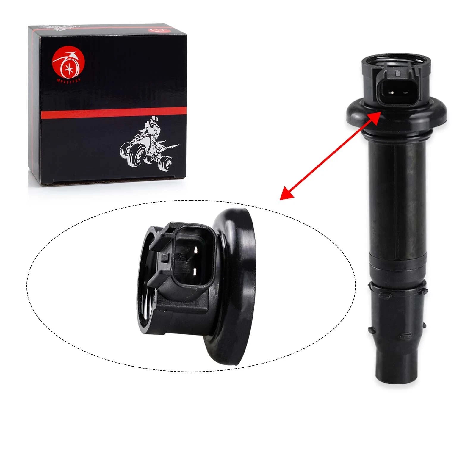Ignition Coil for Yamaha YZF-R6 R6 YZF R6S (2003–2009)