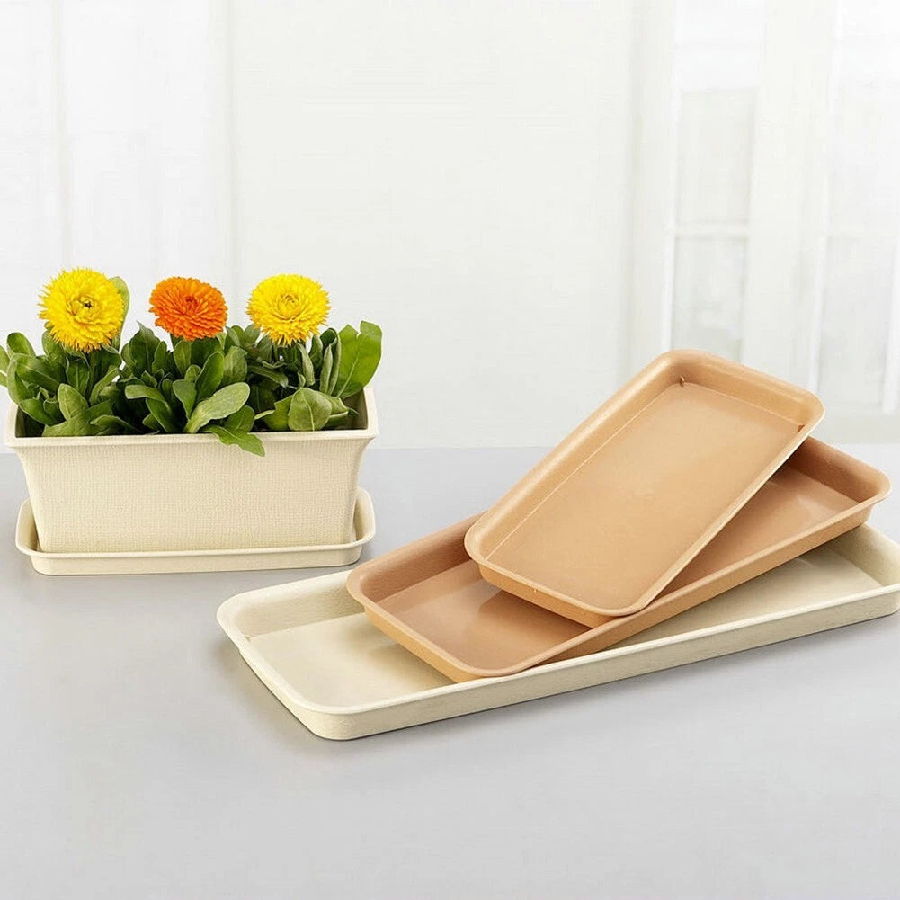 Plant Saucer Tray for (Deformation Resistant, Flexible)
