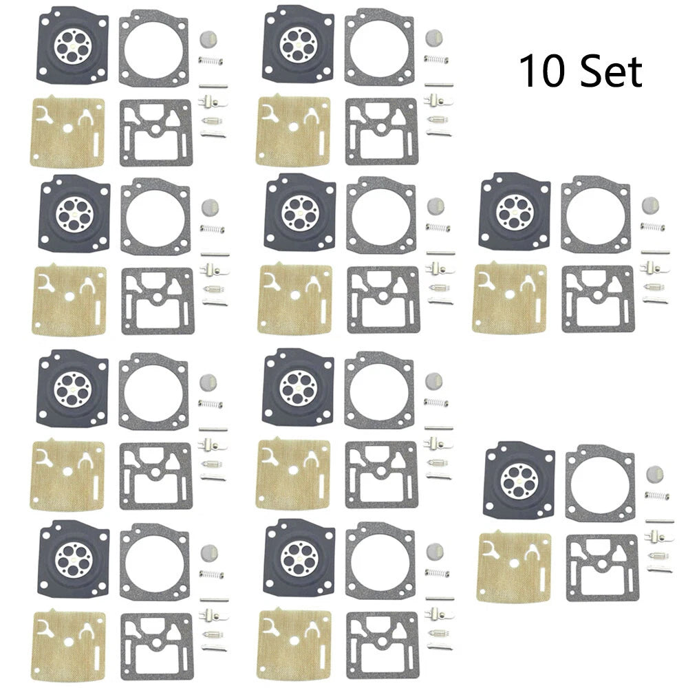10x Chainsaw Carburetor Kit for Husqvarna 362 365 371 (Zama RB-60, C3M-EL2A)