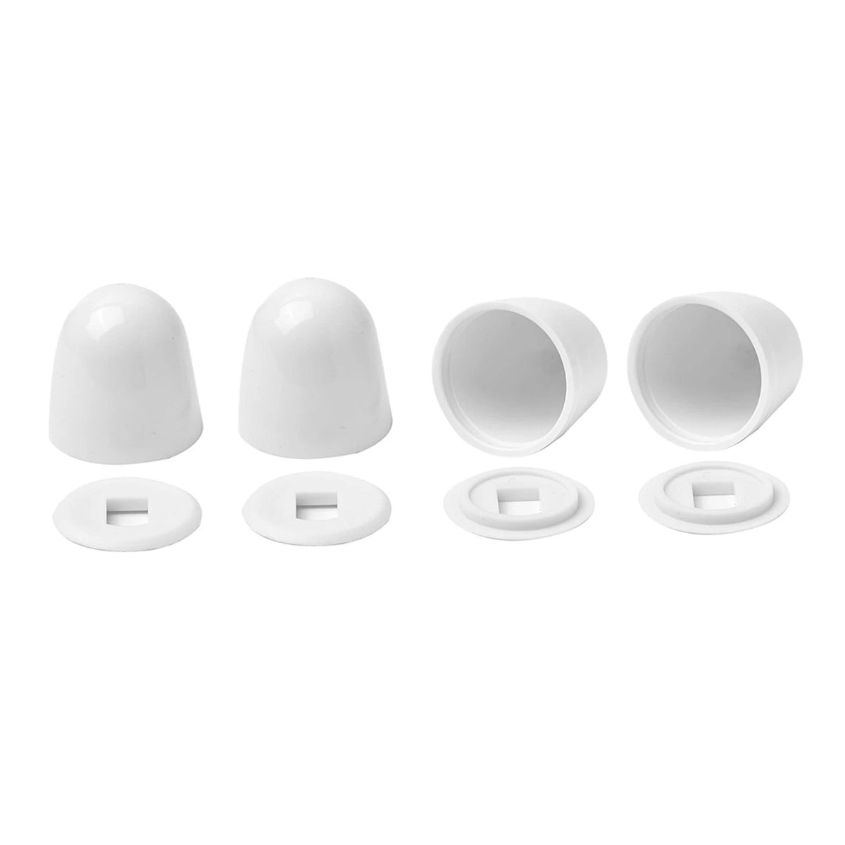 Toilet Bolt Caps for Universal Fit (No Cut Needed)
