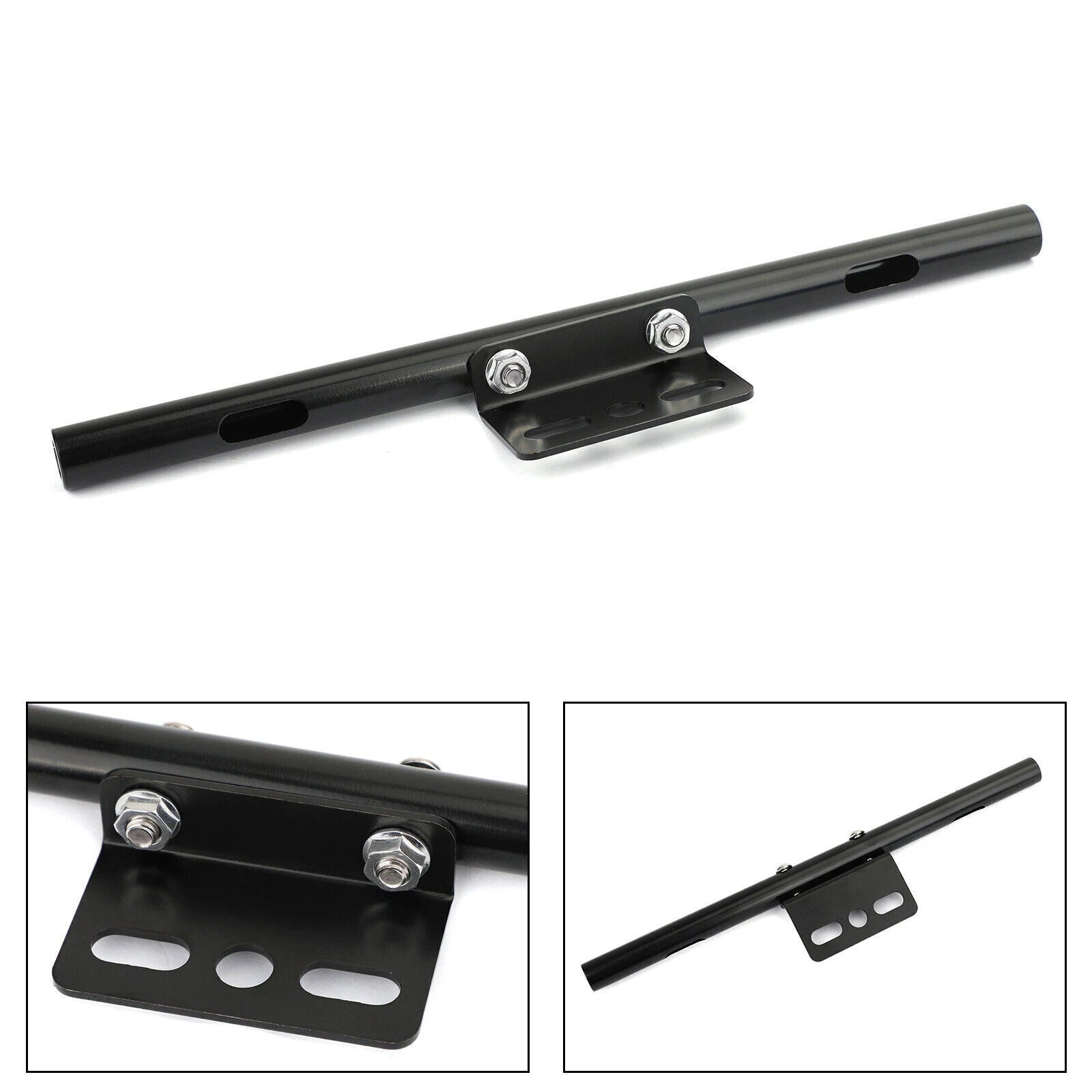 Front Turn Signal Spot Light Bar Mount Bracket Clamp for Universal Moto