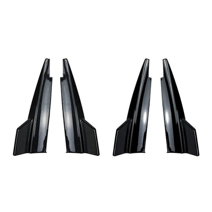 Rear Bumper Canard Splitter Side Vent Kit for Mercedes CLA-Class C117 (2013–2019)