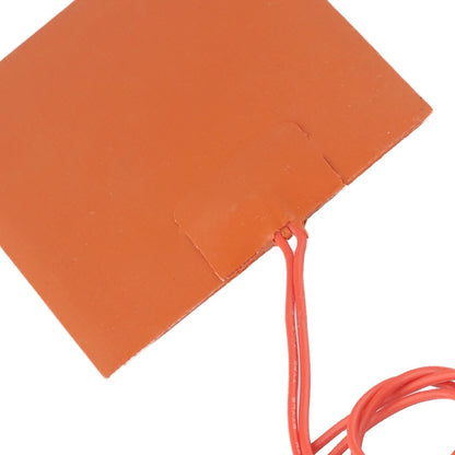 12V DC 20W Flexible Waterproof Silicon Heater Pad for 3D Printer (80x100mm)