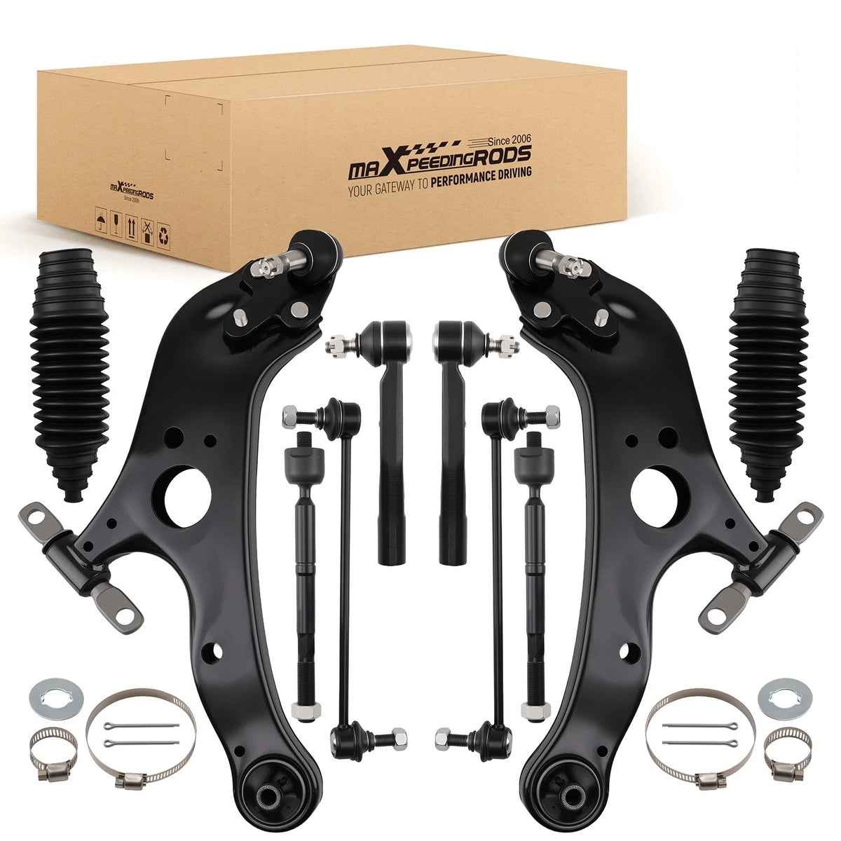 Front Lower Suspension Control Arm Sway Bar End Link for Toyota Sienna (2011–2020)