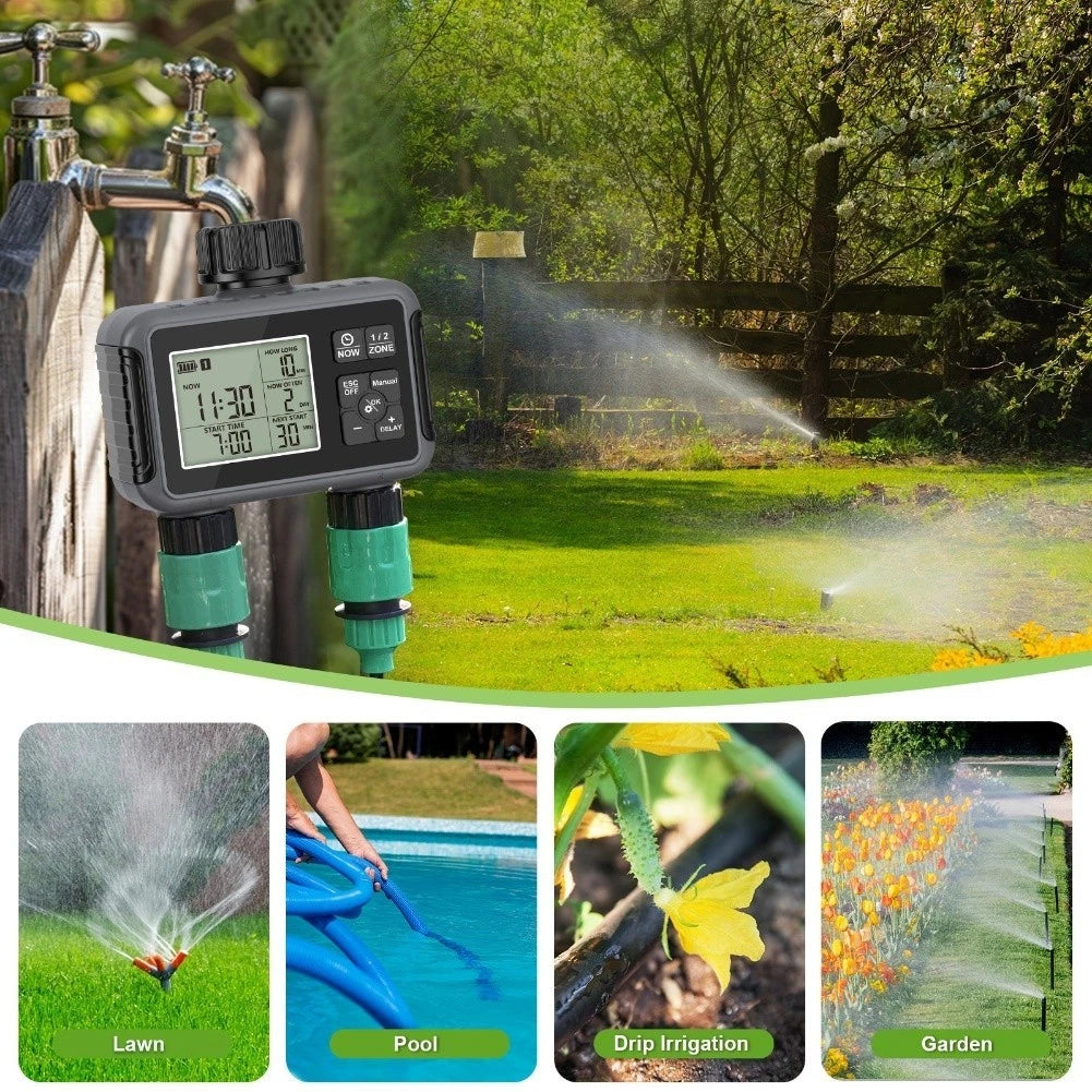 Programmable Watering Timer for Garden (Customizable Schedule)